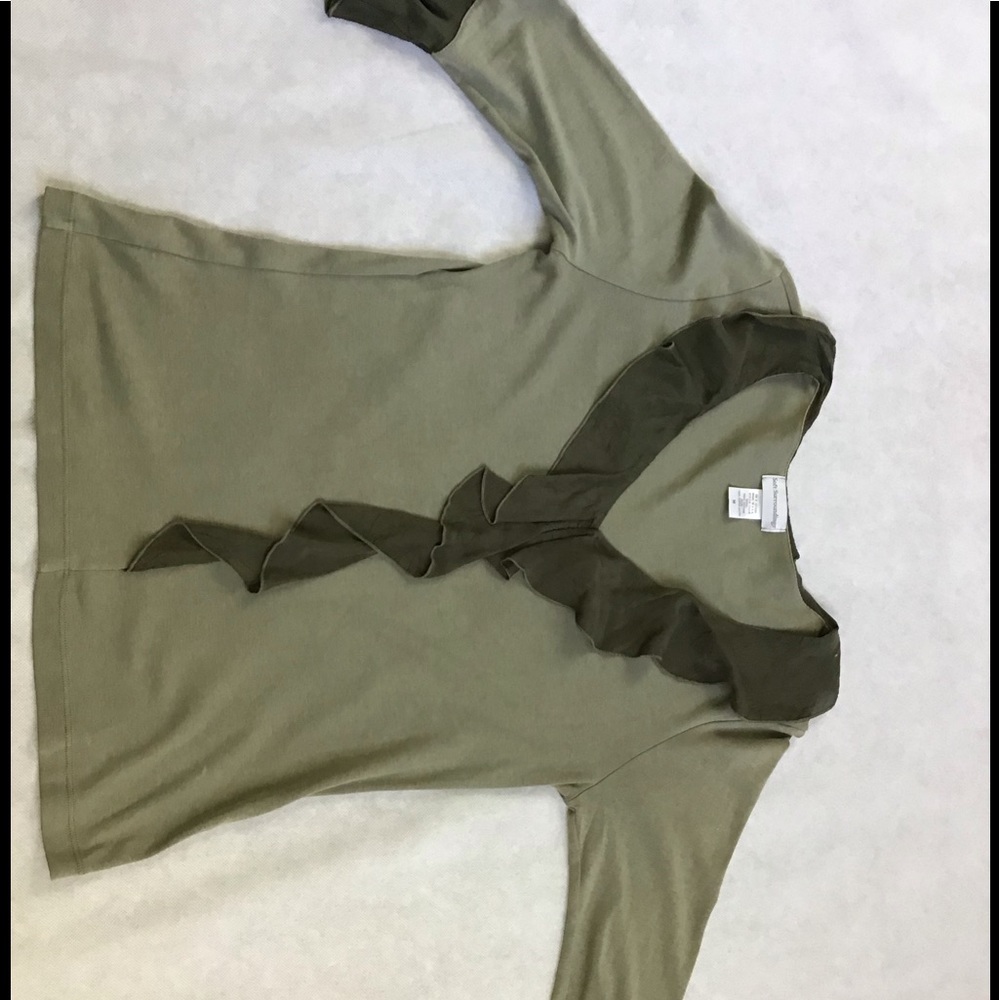 Soft surroundings top...very stylish, cute top.